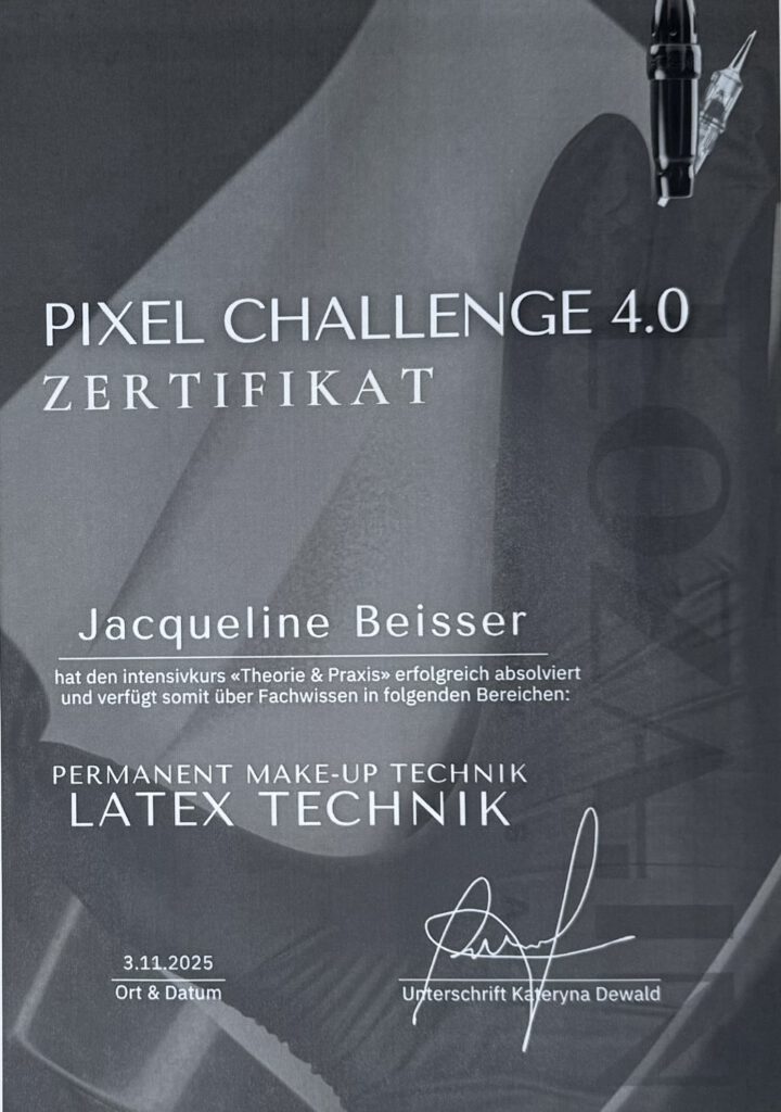 Perfektionstraining für Augenbrauenpigmentierung